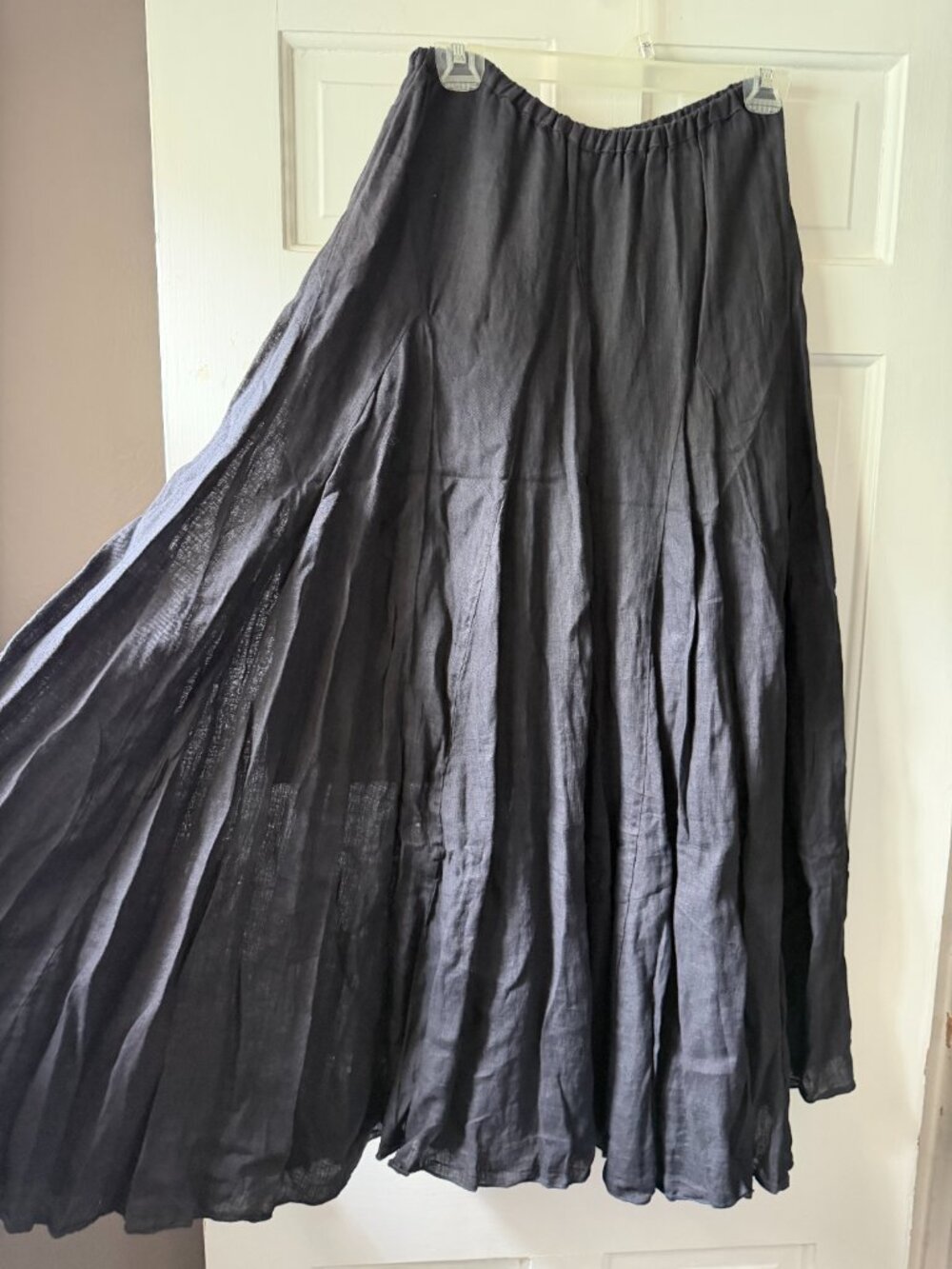 CP SHADES x Ron Herman Flare Maxi Skirt, Black, XS - Picture 2 of 9